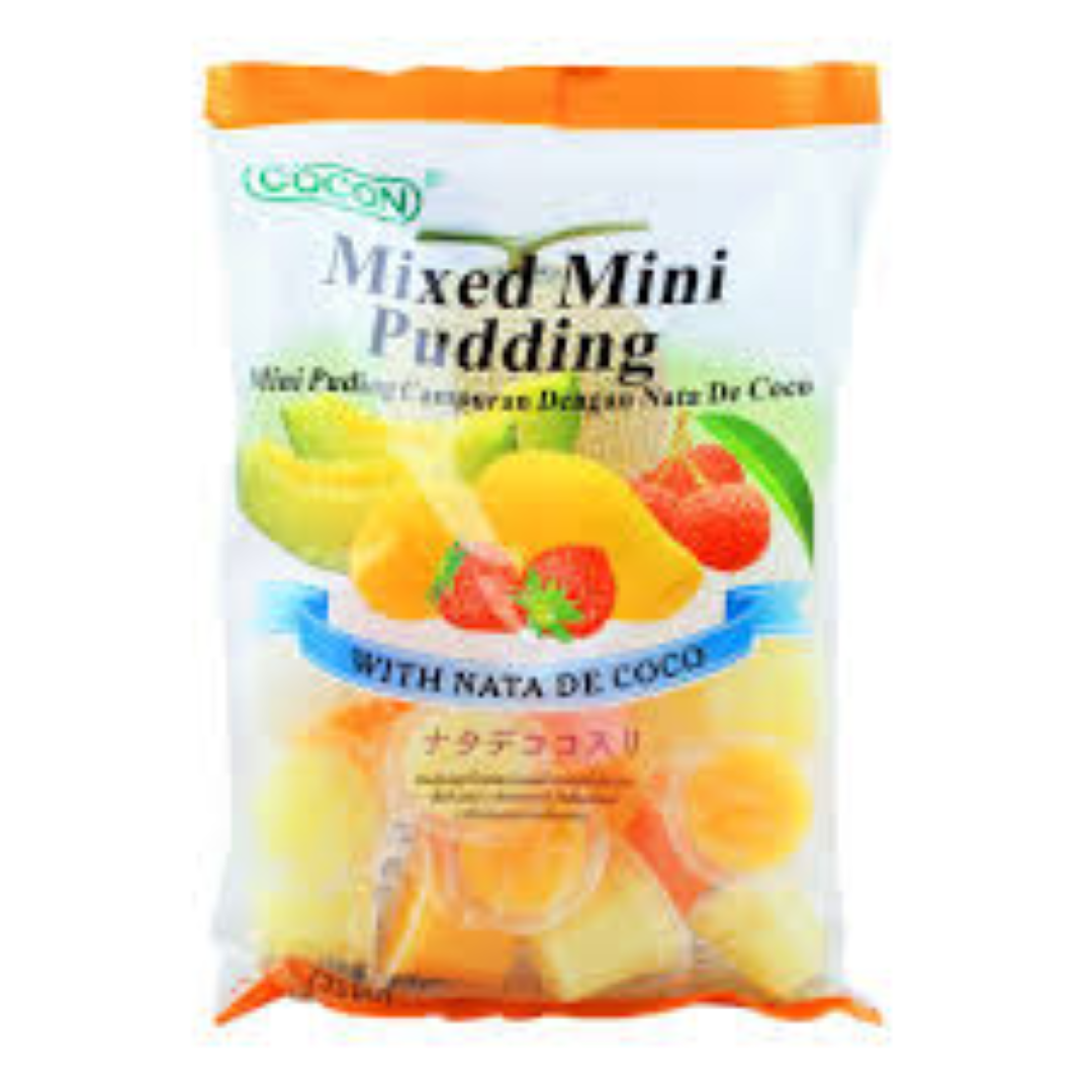 COCON MINI NATA DECOCO PUDDING MIXED 375G